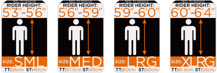 raleigh bike sizing