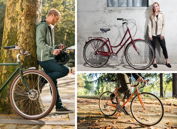 classic style bicycles