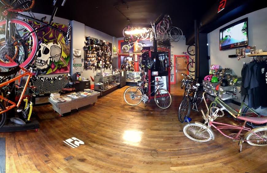 spun bmx shop