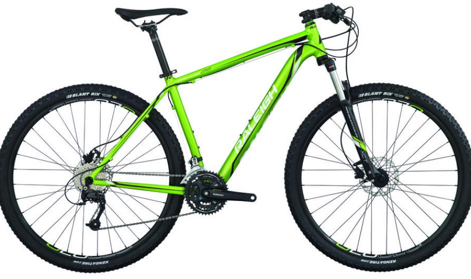 green raleigh bike