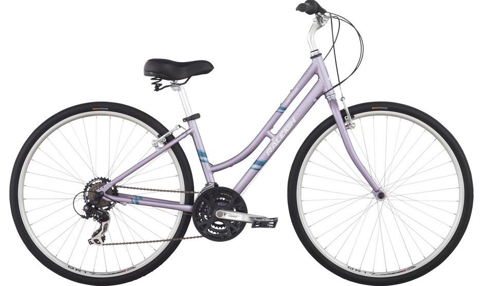 raleigh hybrid womens bike